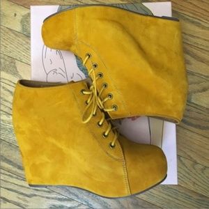 Jeffrey Campbell 99 Tie Bootie Camel 10